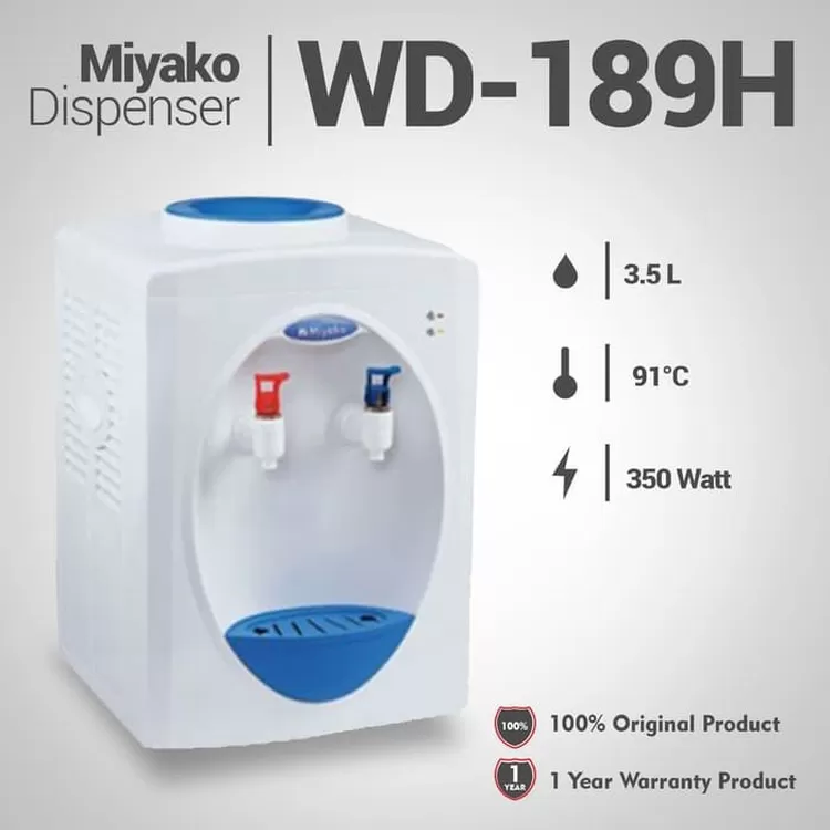Portable Water Dispenser Miyako WD-189 H