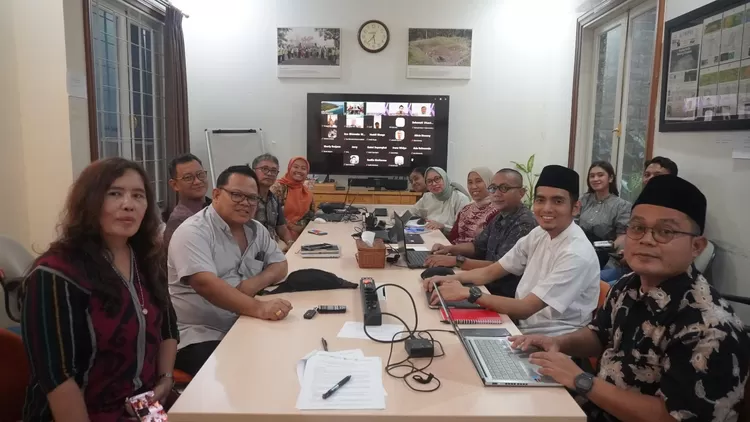 FGD Konsultasi Kerja-kerja Advokasi dalam Keterlibatan Tokoh Agama dan Lintas Iman untuk Mengelola dan Mengantisipasi Risiko Lingkungan, di Jakarta, Selasa (18/3/2025)