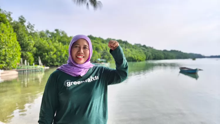 Hening Parlan, Direktur GreenFaith Indonesia, menyerukan faith for save Pulau Pari