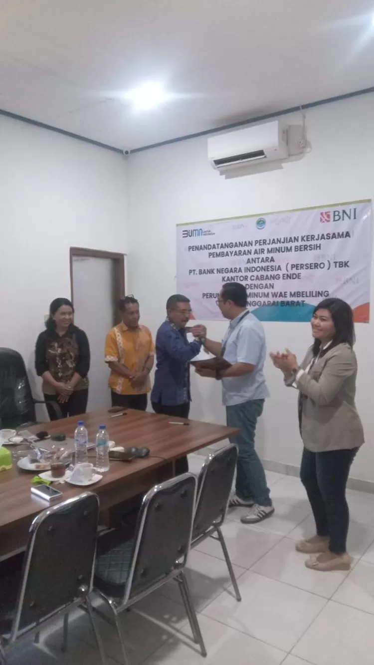 Usai penandatanganan PKS di Kantor Perumdam, Kamis (3/7/2025).