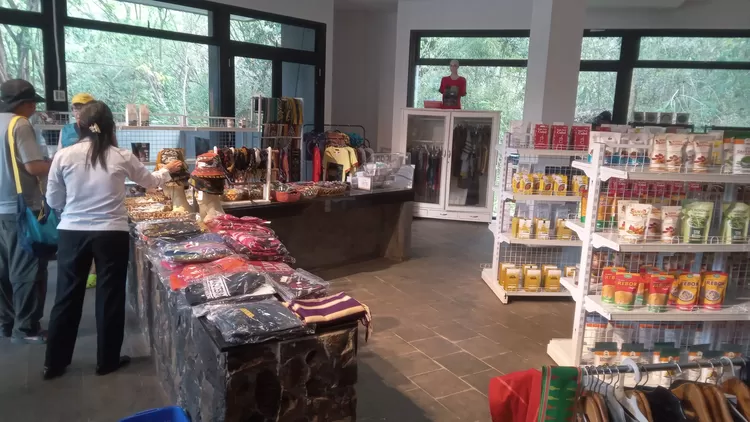 Suasana di dalam Galeri Kreatif GBC, Rabu (30/7/2025) siang.