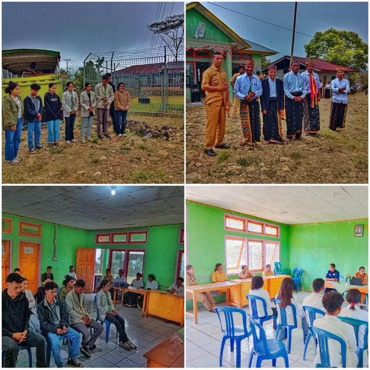 Mahasiswa UNIKA St. Paulus Ruteng KKN di Desa Rana Gapang