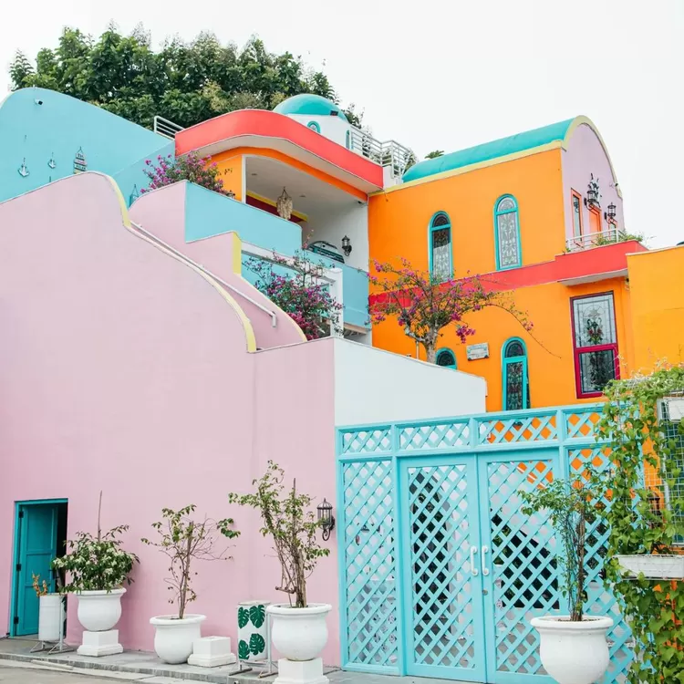 Santorini Bogor. Foto/Instagram