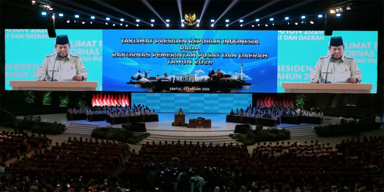 Kepala Daerah seluruh Indonmesia, termasuk Bupati Ciamis hadir di Rakornas bersama Presiden Prabowo, pastikan program prioritas nasional berjalan efektif dan bermanfaat bagi rakyat.