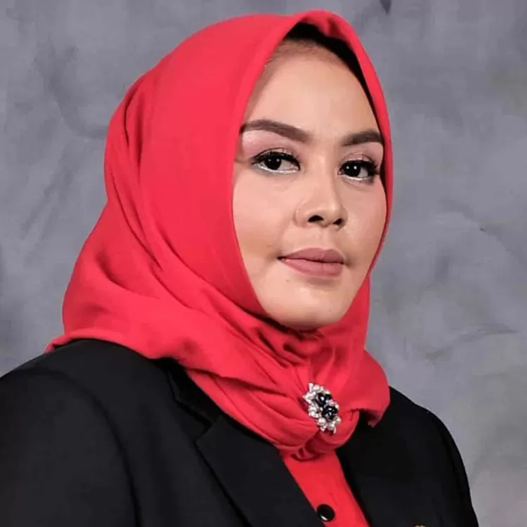 Anggota DPRD Dapil II Kota Tasikmalaya dari Praksi PDIP Hj. Eti Guspitawati, S.Sos saat menghadiri musrenbang Kecamatan Cipedes, Kamis (5/02/2026)