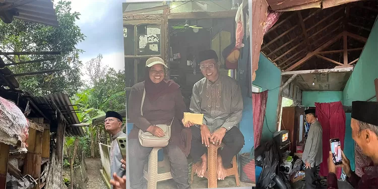 Di Kecamatan Lakbok, Bupati Ciamis turun langsung menyerahkan bantuan Rumah Tidak Layak Huni kepada dua warga Desa Cintaratu,&nbsp;Senin (23/02/2026).
