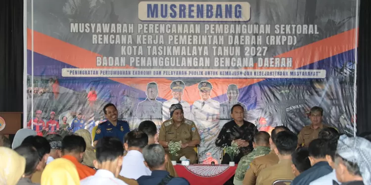 Musrenbang Sektoral RKPD Tahun 2027 BPBD Kota Tasikmalaya digelar sebagai tindak lanjut amanat regulasi serta menampung aspirasi masyarakat dalam perencanaan penanggulangan bencana.