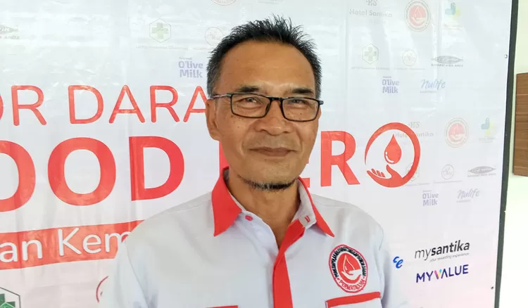 Direktur Permatadora, H. Murjani SE, MM, konsisten edukasi donor darah demi penuhi stok darah Kota Tasikmalaya.