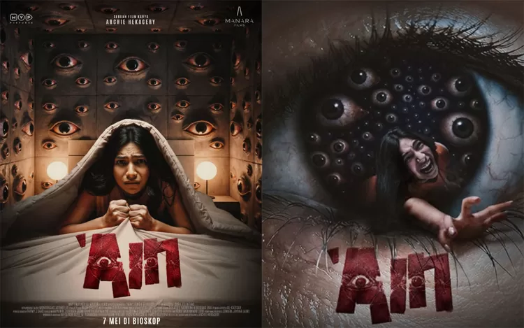 Film Ain, sebuah film horor penyakit akibat iri hati yang akan tayang perdana di bioskop Tanah Air pada 7 Mei 2026.