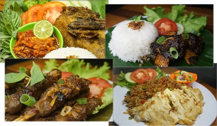 Beragam kuliner Sunda dengan cita rasa khas menjadi daya tarik utama wisata kuliner Garut di Resto Lumbung Padi.  