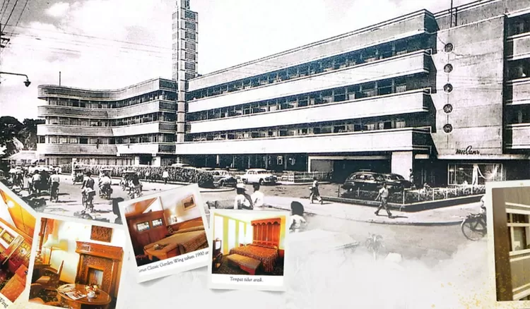 Hotel Savoy Homann Bandung, ikon bersejarah bergaya art deco di Jalan Asia Afrika, menawarkan pengalaman menginap yang elegan dan penuh nostalgia.    