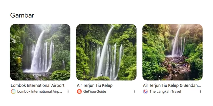 Air Terjun Tiu Kelep berada di Desa Senaru, Kabupaten Lombok Utara, Nusa Tenggara Barat.  