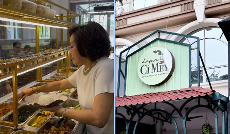 Dapur Ci Mey, warteg mewah di PIK yang viral dengan puluhan menu prasmanan, suasana estetik, dan harga terjangkau.  dapurcimey.pik