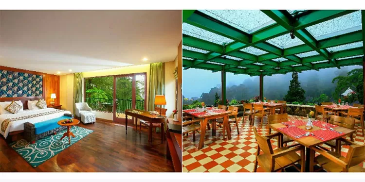 Puncak Pass Resort menghadirkan wisata Cianjur dengan restoran bergaya kolonial, kuliner heritage, serta menu khas Indonesia dan internasional.    