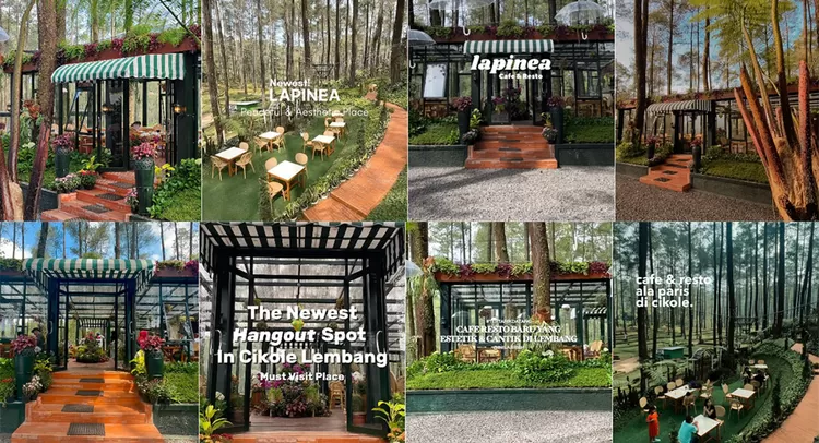 Lapinea Coffee & Resto hadir sebagai cafe hutan pinus estetik di Bandung dengan rumah kaca, panorama hijau, kopi, pastry, dan menu Nusantara. 