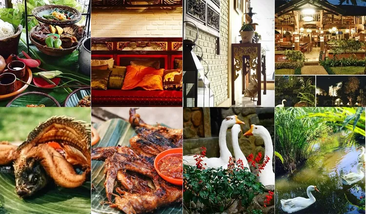 Nikmati suasana asri di Dulang Restoran, salah satu tempat makan legendaris di Puncak Bogor dengan aneka kuliner Puncak Bogor khas Sunda.  