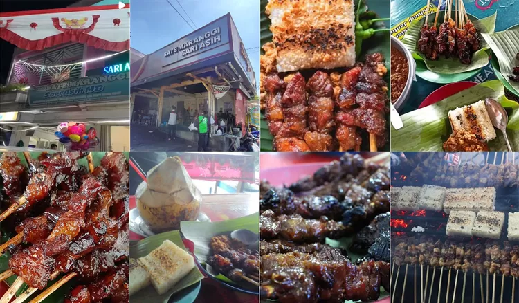 Sate Maranggi Sari Asih menjadi tempat makan legendaris di Puncak Bogor yang buka 24 jam dengan sate maranggi dan ketan bakar favorit.  