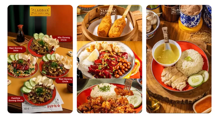 Laoban menghadirkan nuansa oriental klasik dengan pilihan toast, nasi Hainan, mi laksa, serta kopi dan teh tarik yang cocok dinikmati saat sarapan di Bandung.  