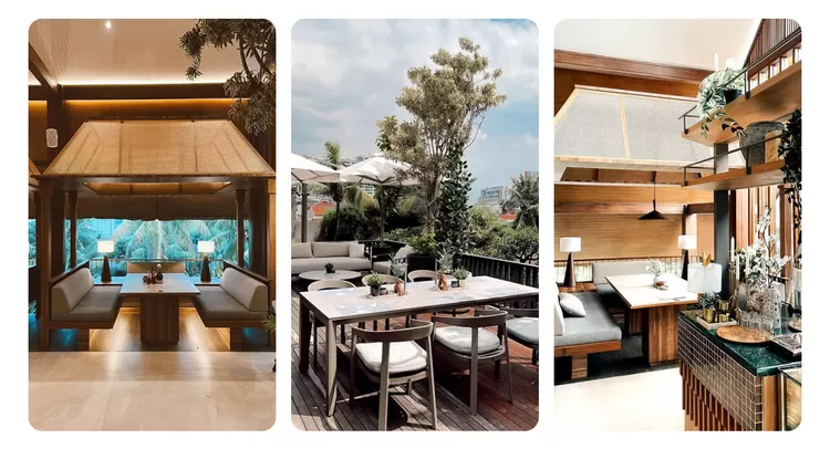 Atmosphere Resort Cafe menghadirkan suasana nyaman dengan area luas, ornamen kayu, dan pepohonan hijau. Pilihan menarik untuk bersantap bersama orang terdekat.