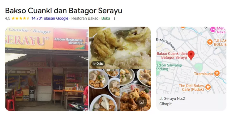 Cuanki Serayu dikenal sebagai salah satu kuliner legendaris Bandung yang telah hadir sejak 1990. 