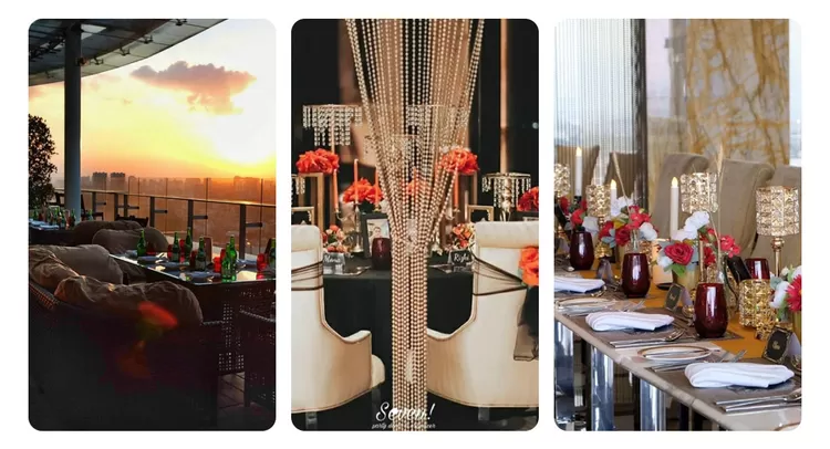 The 18th Restaurant and Lounge menawarkan pengalaman makan malam mewah dengan panorama Kota Bandung dari lantai 18 The Trans Luxury Hotel.  