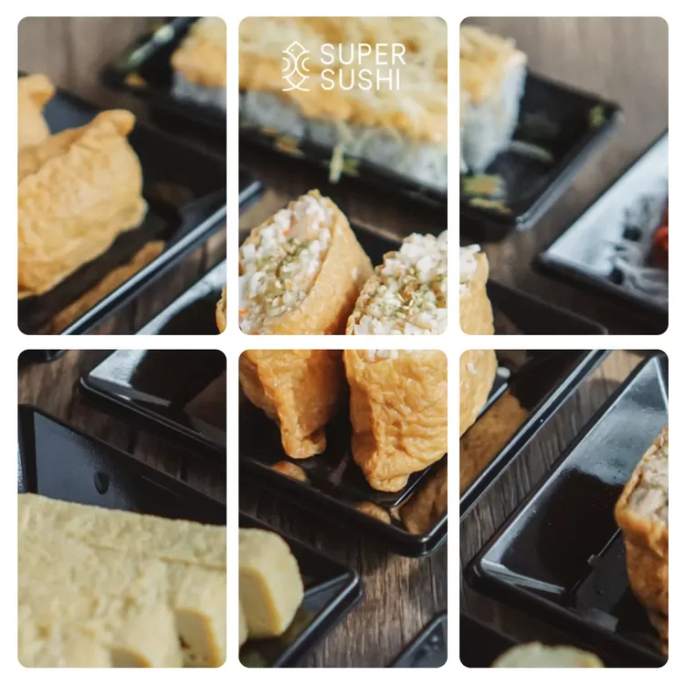 Super Sushi di Antapani cocok untuk kulineran bersama keluarga atau teman. Nikmati super salmon mentai, sushi goreng, nasi bento, hingga chicken karaage.  