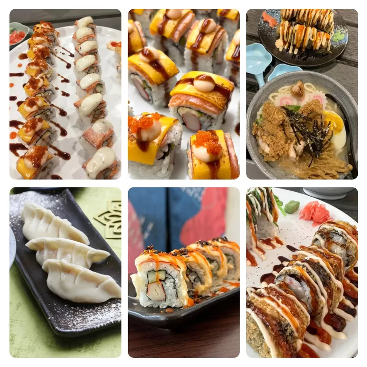 Sushi Mania Go menawarkan sushi lezat dengan tampilan estetik. Salmon blaze mentai, rainbow roll, hingga dragon fire unagi siap memanjakan pencinta kuliner Jepang.  