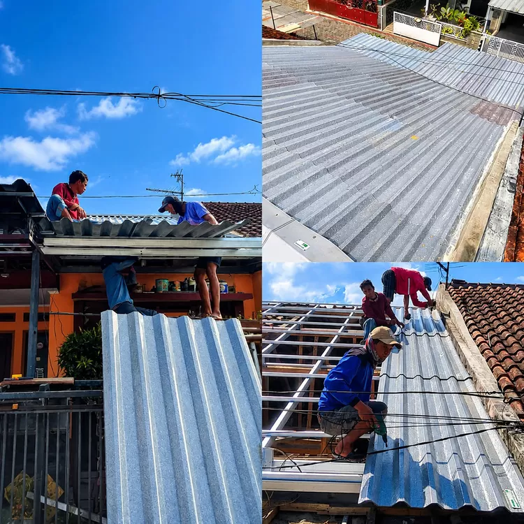 Program Ganti Atap Rumah Wartawan dari PT SKI, Promedia Group, dan Alduro membantu Farhan kembali merasakan ketenangan di rumahnya.