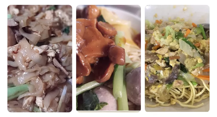 Selain mie ayam, Mie Ayam Senjaya juga menawarkan beragam hidangan lain, seperti mie goreng seafood dan kwetiau ayam goreng yang tak kalah menggugah selera.    