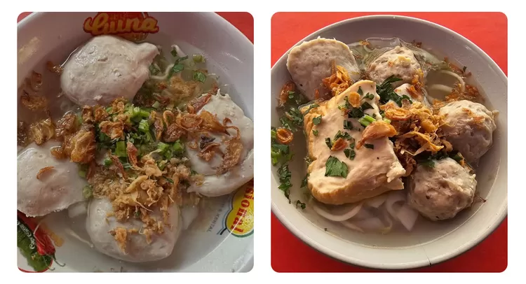 Bakso gepeng Pak Wahyu di Sunter cocok untuk pencinta bakso komplit. Ada bakso urat, tahu, hingga kwetiau yang bikin sajian makin mengenyangkan.