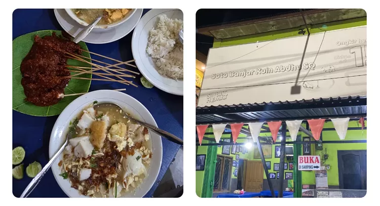 Warung Kuin Abdhu menghadirkan kuliner lawas Balikpapan sejak era 1980-an, dengan sate ayam dan soto Banjar sebagai pilihan favorit.    