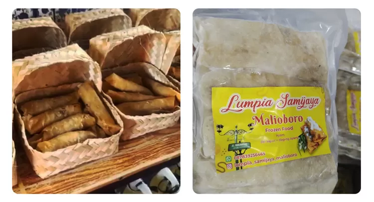 Lumpia Samijaya menjadi bagian dari kuliner kaki lima Yogyakarta sejak 1976, dengan isian rebung, bengkuang, dan telur puyuh.  