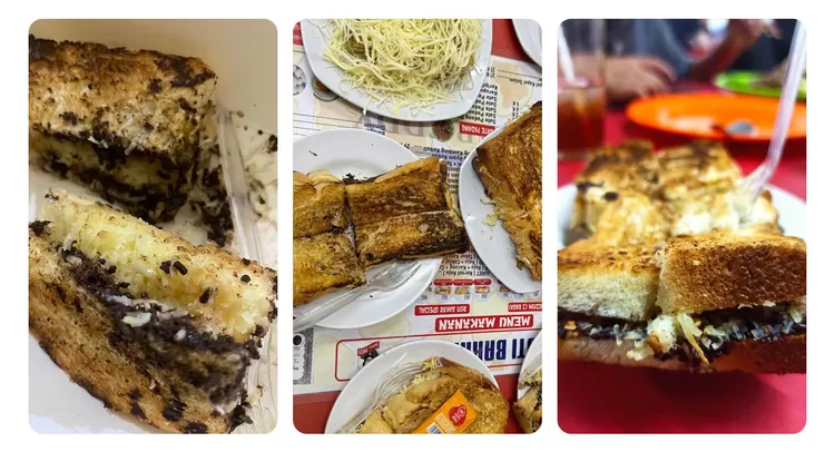 Roti Bakar Eddy hadir dengan beragam pilihan rasa, dari manis hingga gurih, menjadi salah satu pilihan street food Jakarta untuk teman bersantai.