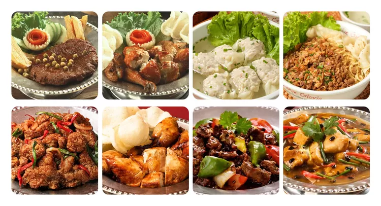 Berdiri sejak 1970, Rumah Makan Gloria menyajikan beragam Chinese food seperti nasi goreng, bakmi, seafood dan fuyunghai. Status: tersedia menu halal dan nonhalal.  