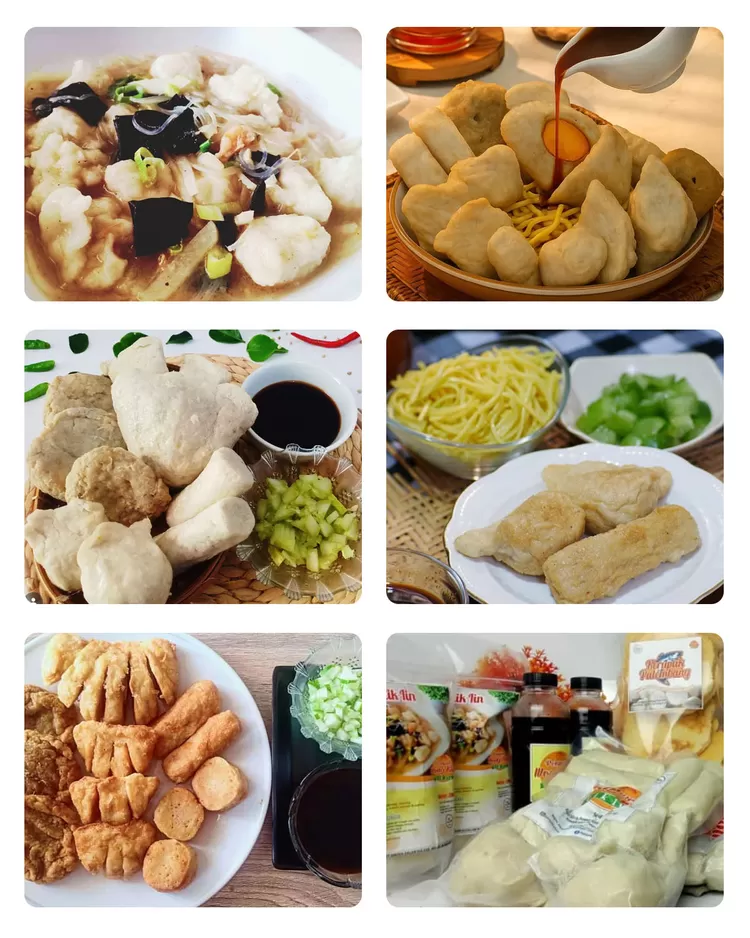 Beragam kuliner Palembang tersedia di Pempek Cik Iin Cibinong, Bogor, mulai dari pempek kapal selam, lenjer, pistel, keju, hingga tekwan.