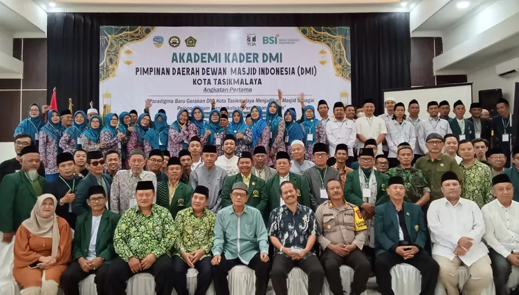 DMI Kota Tasikmalaya menggelar Akademi Kader Masjid di Cibeureum, Sabtu (10/10/2026), diikuti 150 peserta dari berbagai wilayah,&nbsp;Sabtu (10/10/2026).