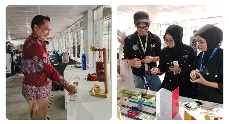 Pameran PREDICTIVE Exhibition Vol. 3 UPI Tasikmalaya digelar di Gedung Creative Center (GCC) Dadaha, Kota Tasikmalaya, Sabtu (10/10/2026).