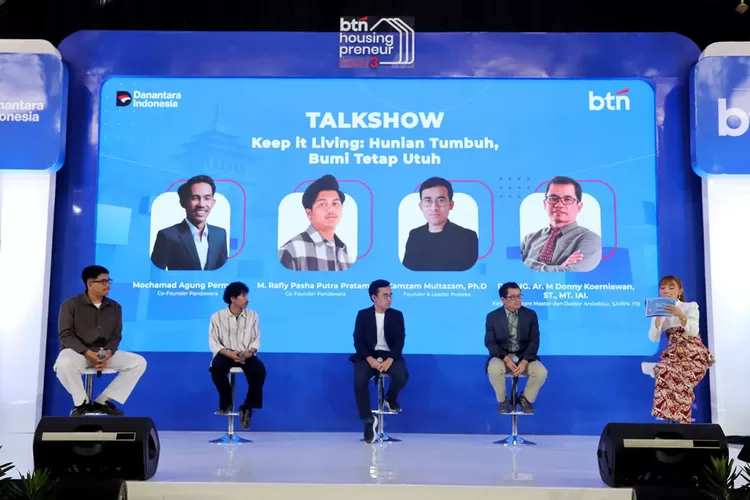 BTN Housingpreneur Batch 3 di Aula Timur ITB Bandung, Selasa (13/10/2026), mendorong mahasiswa dan peneliti mengembangkan inovasi perumahan, termasuk teknologi tahan gempa untuk hunian berkualitas.