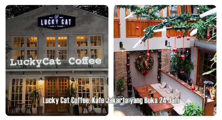 Lucky Cat Coffee and Kitchen menawarkan kopi espresso dan piccolo serta hidangan seperti nacho supreme dan salmon, dengan jam operasional 24 jam sesuai informasi yang tersedia. 