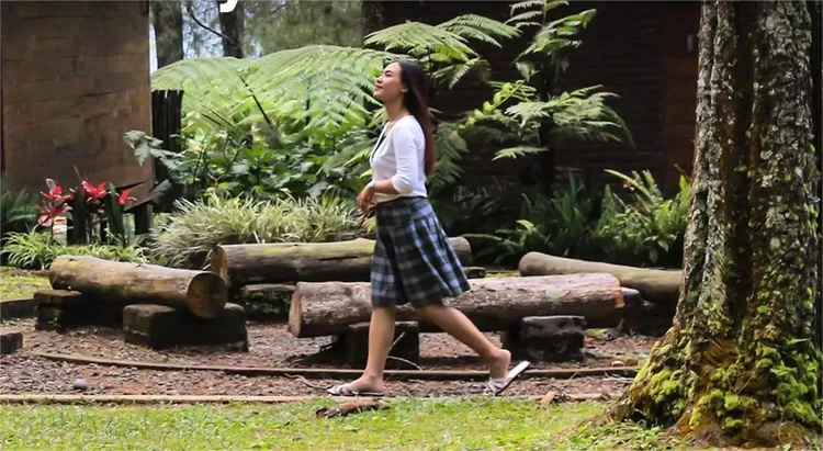 Suasana staycation di Terminal Wisata Grafika Cikole, Lembang, Kabupaten Bandung Barat