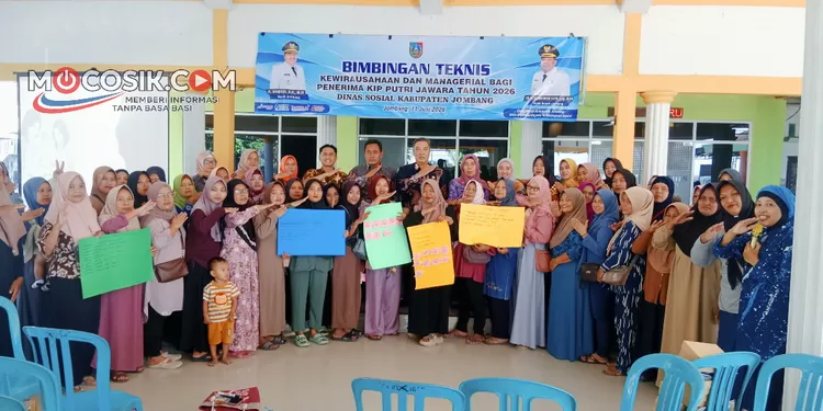 Dinsos Jombang latih 100 perempuan penerima KIP Putri Jawara 2026