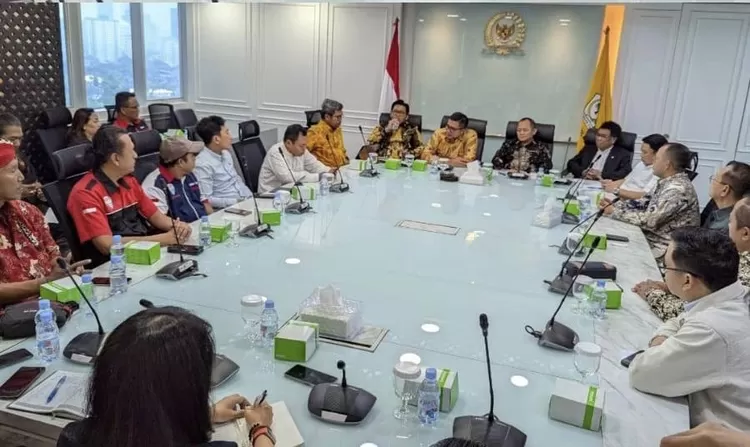 Wakil Ketua DPRD Jateng Mohammad Saleh, S.T., M.En saat memimpin audiensi dengan FPG DPR RI serta Badan Legislasi DPR RI di Jakarta.