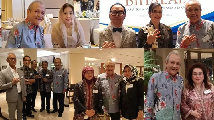 Ratusan alumni SMAN 3 Jakarta. 