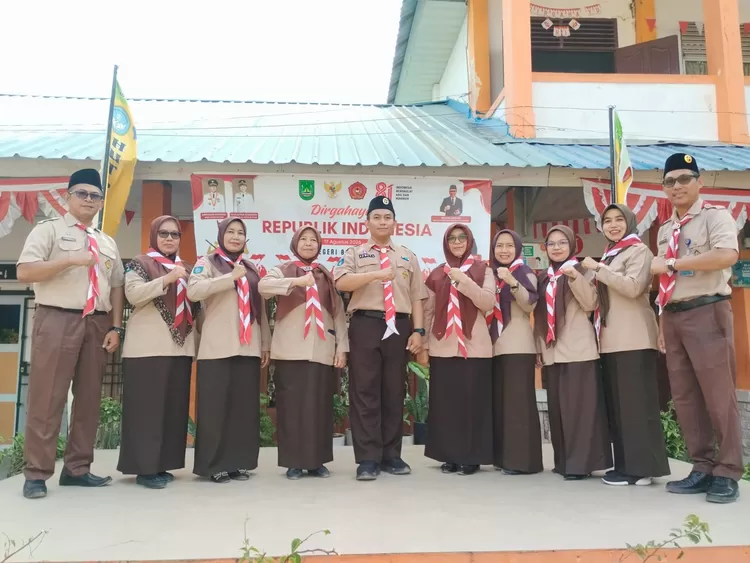 Fajar Kurnawi, Ketua Gugus Depan Foto bersama jajaran pembina 
