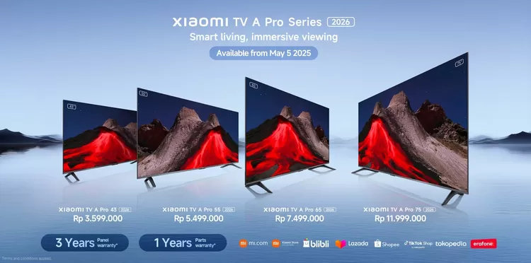 Keunggulan Xiaomi TV A Pro series 2026
