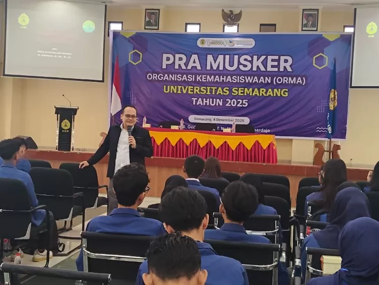 Universitas Semarang (USM) resmi membuka rangkaian kegiatan Musyawarah Kerja (Musker) tahun 2025, yang digelar pada Kamis (4/12/2025). 