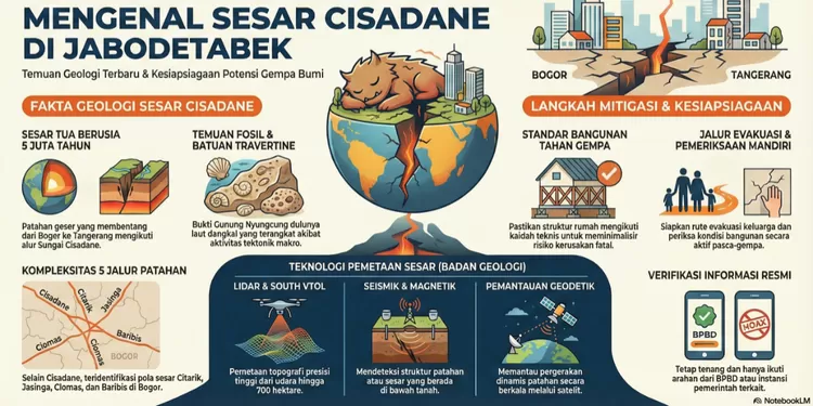 Sunda Sesar Masyarakat Jabodetabek Harap Waspada Gempa! Sesar yang Mengikuti Aliran ...