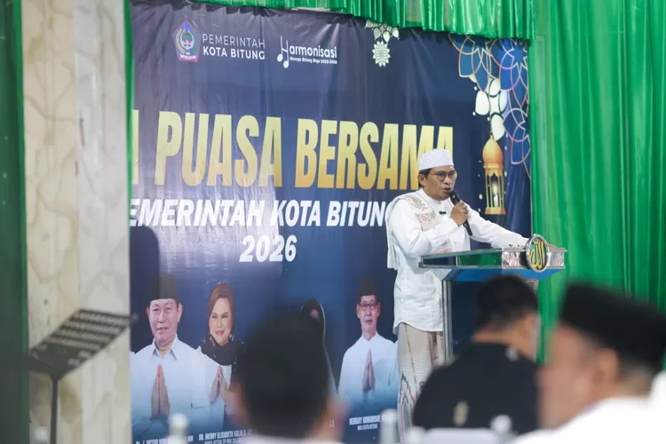 Suasana Buka Puasa di Masjid Nurul Huda