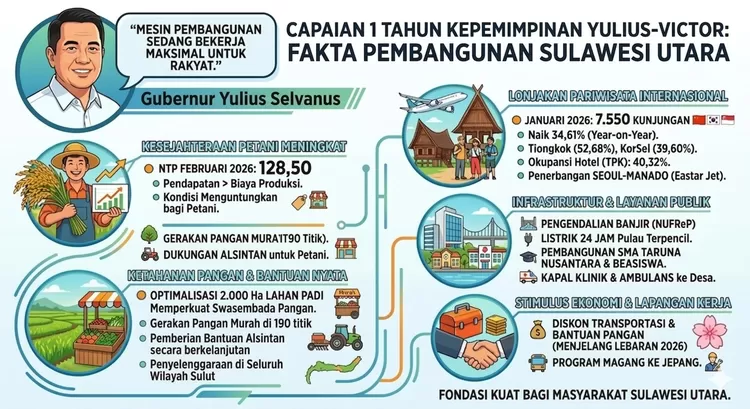 Infografis Kinerja YSK 1 Tahun