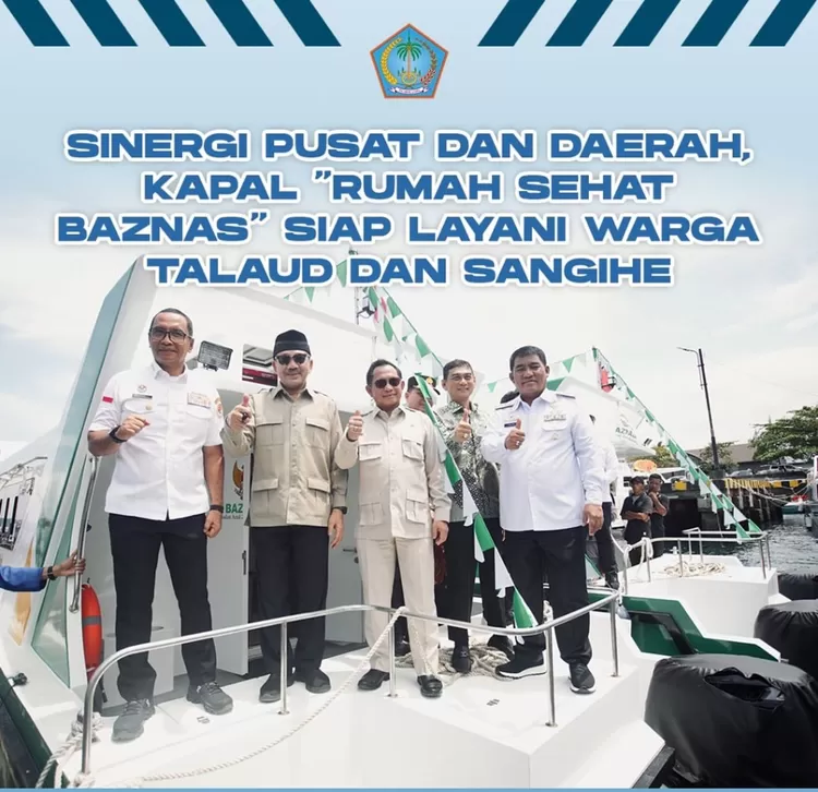 Kapal RS Baznas Siap Layani Warga Talaud dan Sangihe